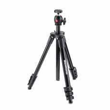 Manfrotto Compact Light Aluminum Tripod with ball head (Black)