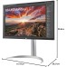 LG 27UP850-W Monitor 27” UHD (3840 x 2160) IPS Display